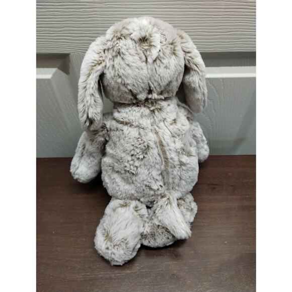 Argento 16" Microwaveable Plush Dog Taupe Heated Scented Includes Aroma Pouch - Picture 2 of 6